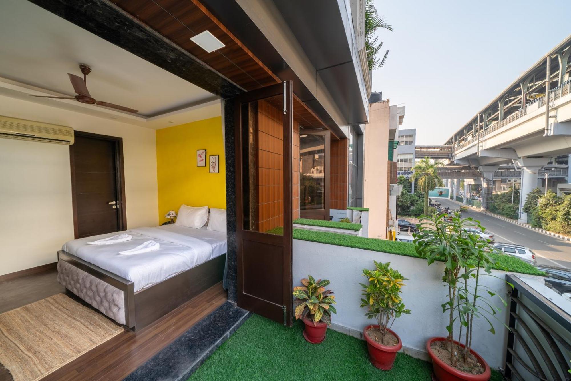 Lime Boutique B&B Gk-1 At Kailash Colony Metro , Greater Kailash Near Eros Hotel Nehru Place Nueva Delhi Exterior foto